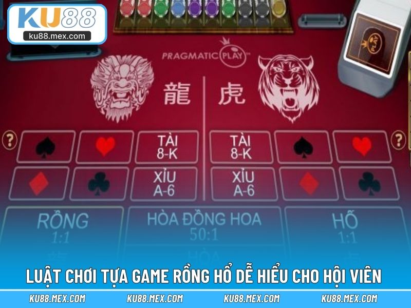 Luật chơi tựa game rồng hổ dễ hiểu cho hội viên