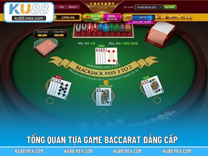 Tìm hiểu tổng quan tựa game baccarat đẳng cấp